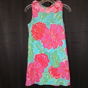 Lilly Pulitzer Shift Shorely Blue Bellina Sz 14
